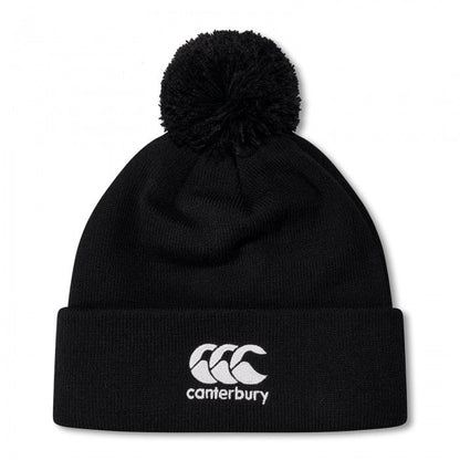 CANTERBURY BOBBLE HAT BLACK