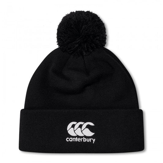 CANTERBURY BOBBLE HAT BLACK