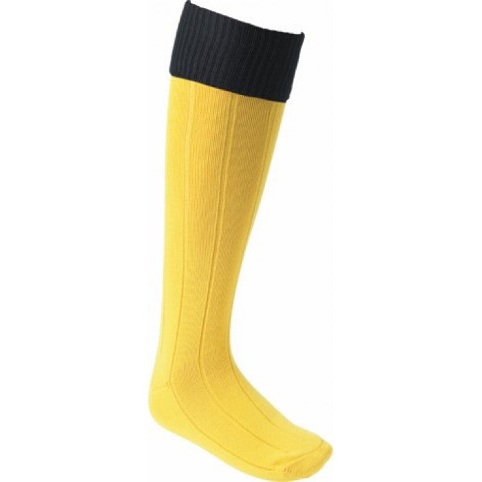EURO SOCKS GOLD/BLK T.O.T.