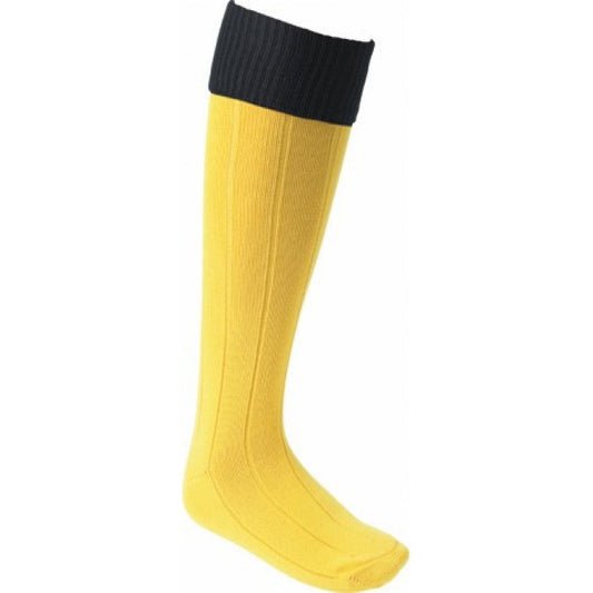 EURO SOCKS GOLD/BLK T.O.T.
