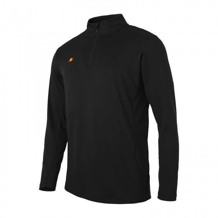 ELLESSE ROLBI 1/2 ZIP TOP BLACK