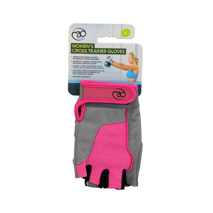FITNESS MAD WOMENS X/TRAINING GLOVE PINK