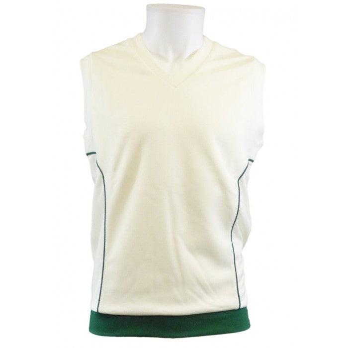 FLEECE SLIPOVER TRIM GREEN