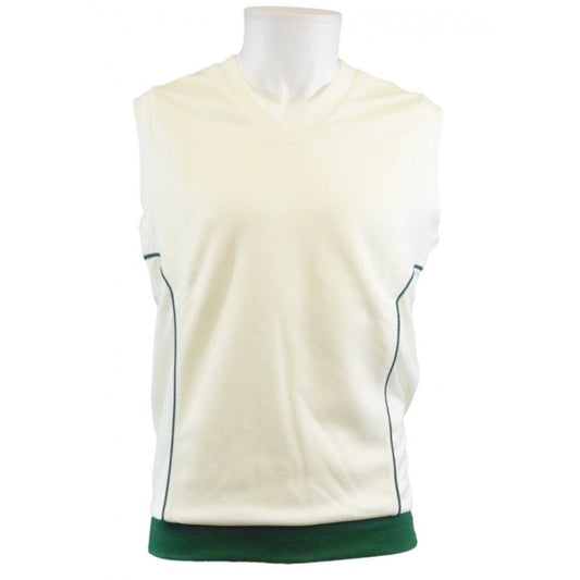 FLEECE SLIPOVER TRIM GREEN