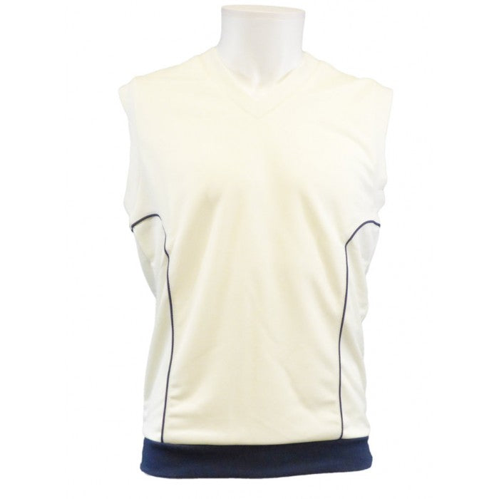 FLEECE SLIPOVER TRIM NAVY