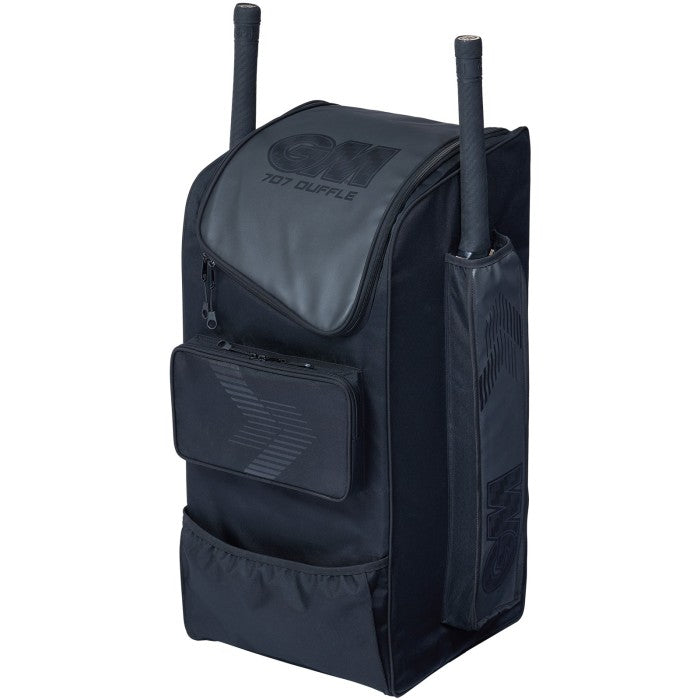 GM CRICKET BAG 707 DUFFLE BLACK
