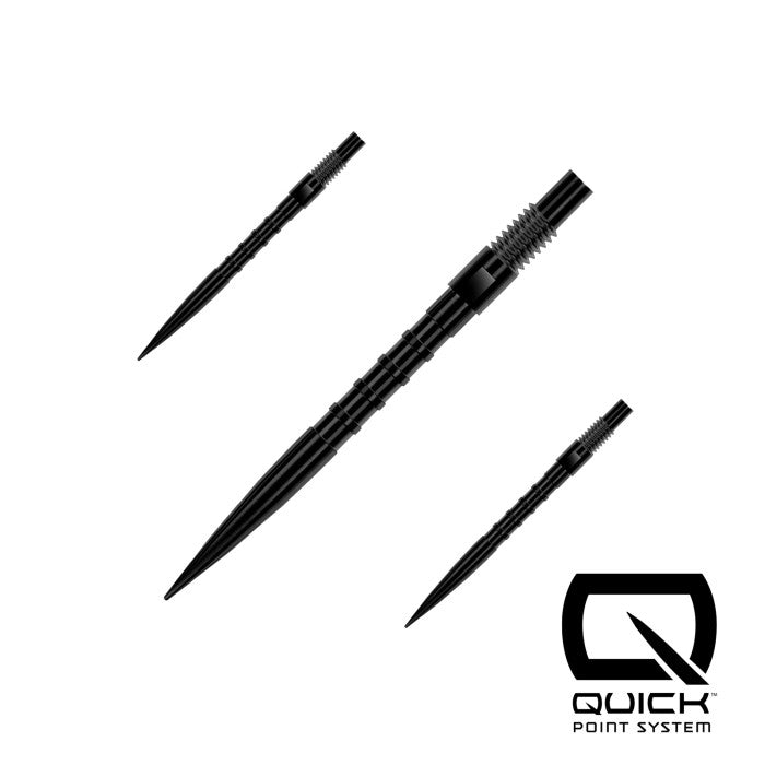 HARROWS HM GRIP- BLACK QUICK POINT