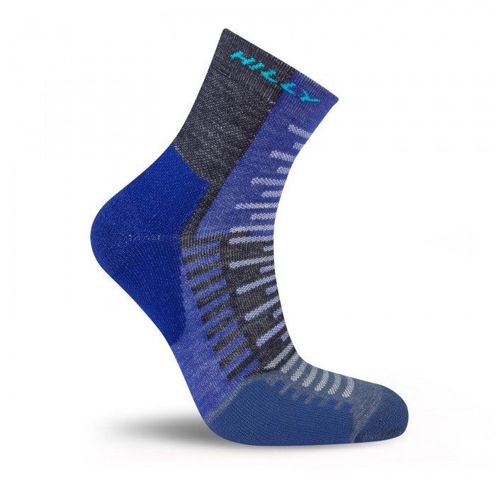 HILLY ACTIVE ANKLET SOCK MINIMUM COLBALT/BLACK