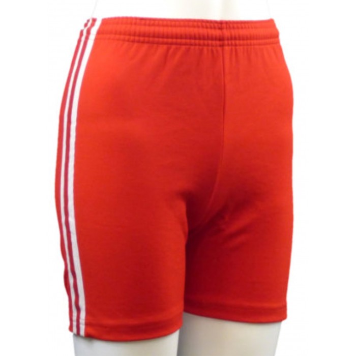 LONG LEG STRIPES SCARLET/WHITE