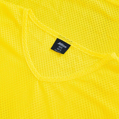 Mitre Pro Training Bib - Neon Yellow - Small Senior - 34/42in