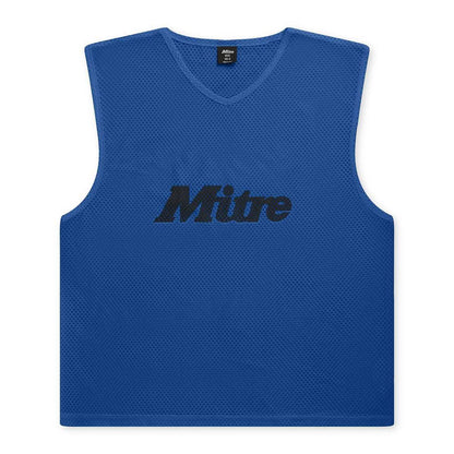 Mitre Pro Training Bib - Royal Blue - Small Senior - 34/42in