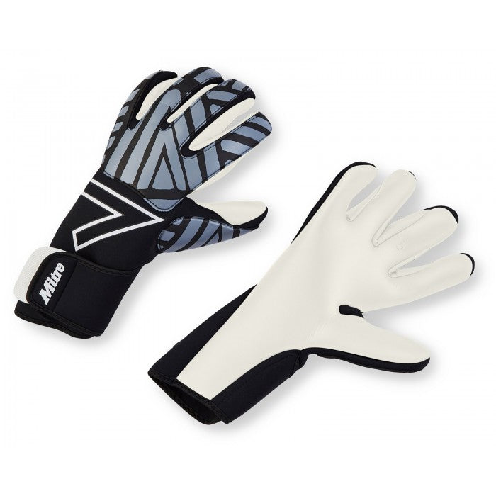 MITRE GOALKEEPING GLOVE IMPEL JUNIOR BLACK/GREY