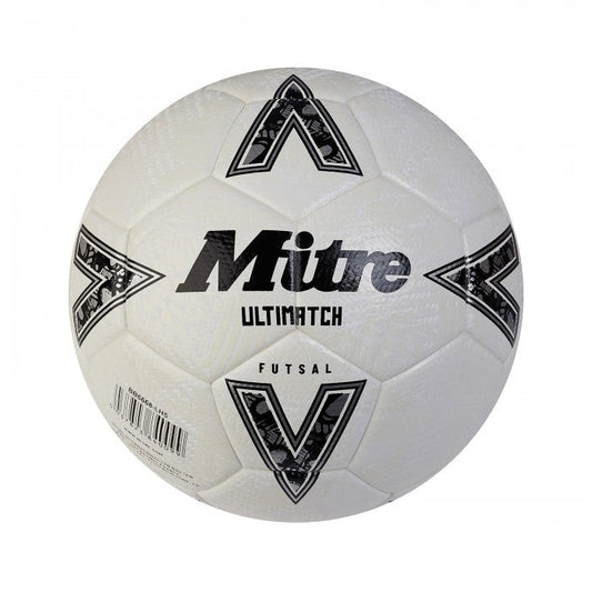 MITRE ULTIMATCH FUTSAL 24 WHITE/BLACK/SILVER