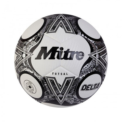 MITRE DELTA FUTSAL 24 WHITE/BLACK/SILVER