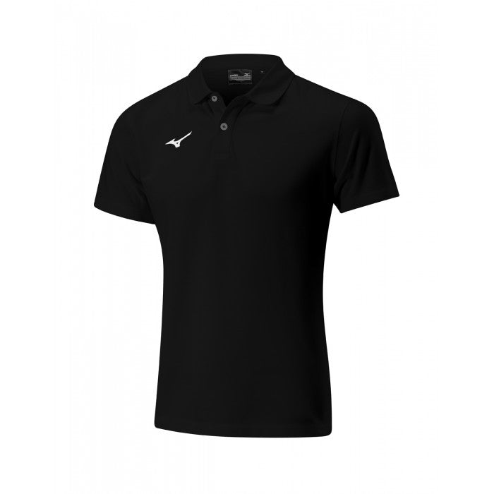MIZUNO SHIZUOKA FREE TIME POLO SHIRT BLACK