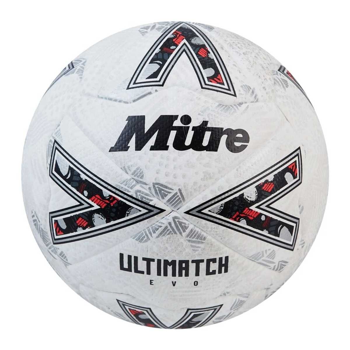 Mitre Ultimatch Evo 24 Match Football - White - Size 5
