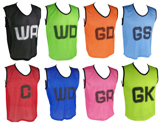 Micro Mesh Netball Vests Set Medium