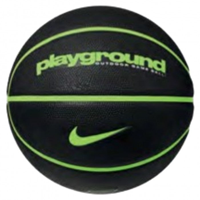 NIKE BASKETBALL EVERYDAY PLAYGROUND BLACK/VOLT SZ 7 (FULL)