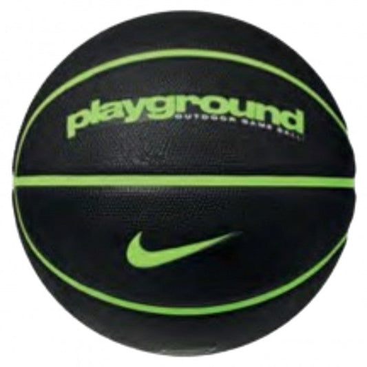 NIKE BASKETBALL EVERYDAY PLAYGROUND BLACK/VOLT SZ 7 (FULL)