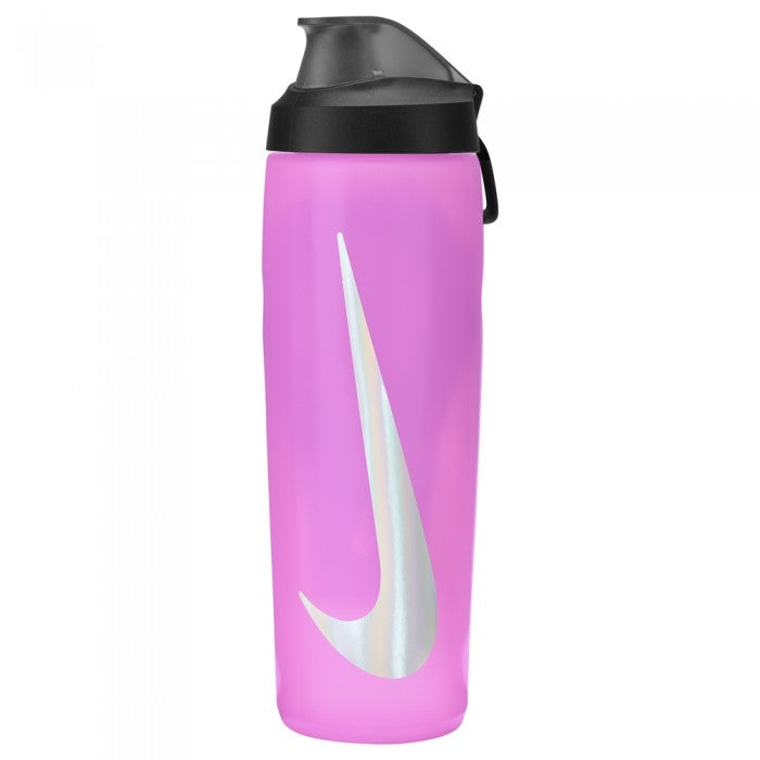 NIKE REFUEL BOTTLE LOCKING LID 24OZ PINK SPELL