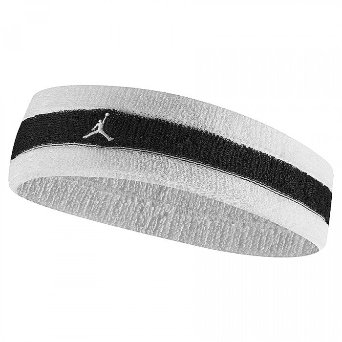 NIKE HEADBAND JORDAN M TERRY WHITE/BLACK