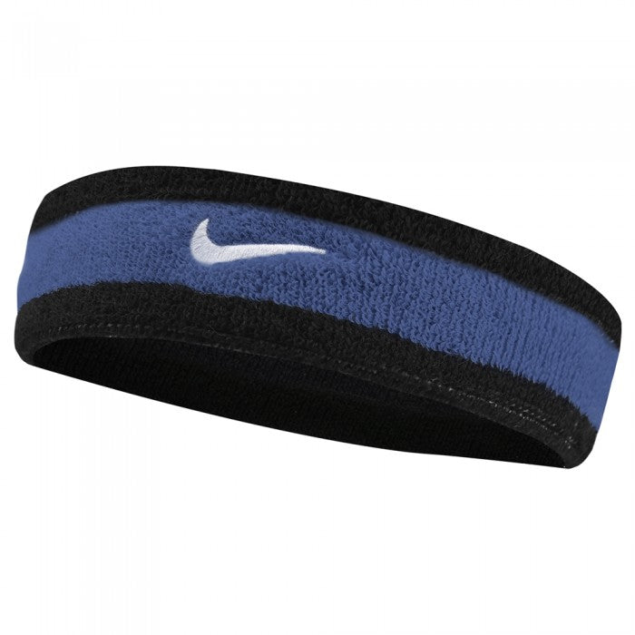 NIKE HEADBAND SWOOSH BLACK STAR/ BLUE/WHITE