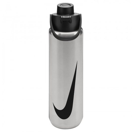NIKE SS RECHARGE CHUG BOTTLE 24 OZ STEEL