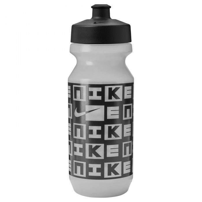 NIKE WATER BOTTLE BIG MOUTH 22OZ -GRAPHIC- CLEAR/BLACK