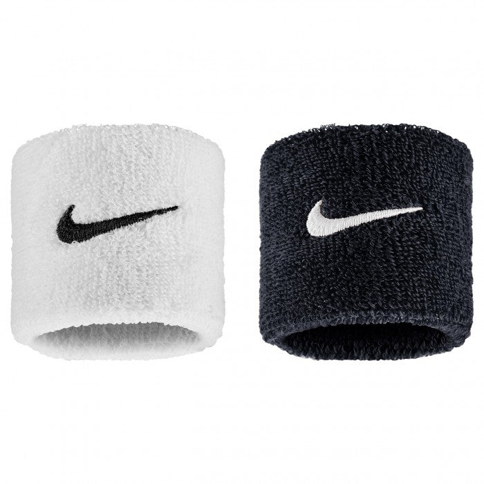 NIKE WRISTBAND CLASSIC SWOOSH BLACK/WHITE/BLACK