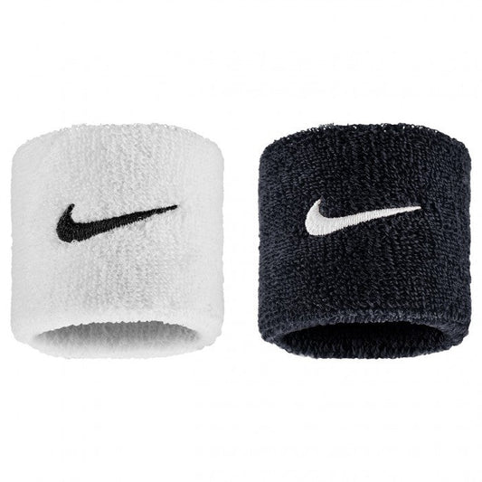 NIKE WRISTBAND CLASSIC SWOOSH BLACK/WHITE/BLACK