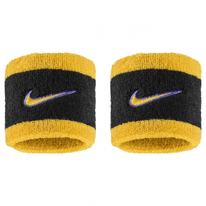 NIKE WRISTBAND CLASSIC SWOOSH PURPLE/YELLOW