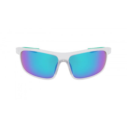NIKE SUNGLASSES WINDTRACK RUN MATTE CLEAR/GREEN MIRROR