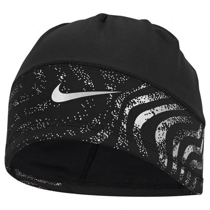 NIKE U DRI-FIT TERRA UNCUFFED BEANIE REFLECTIVE BLACK