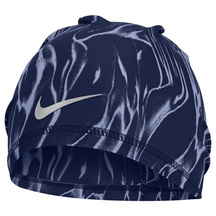 NIKE U DRI-FIT PEAK UNCUFFED BEANIE PRINTED BLUE