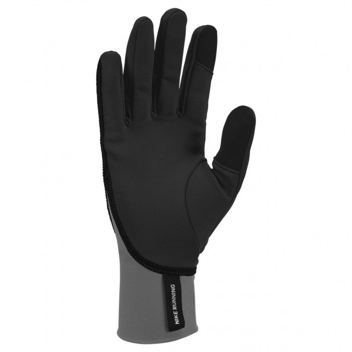 NIKE WOMENS PACER MIDWEIGHT RUNNING GLOVE BLACK