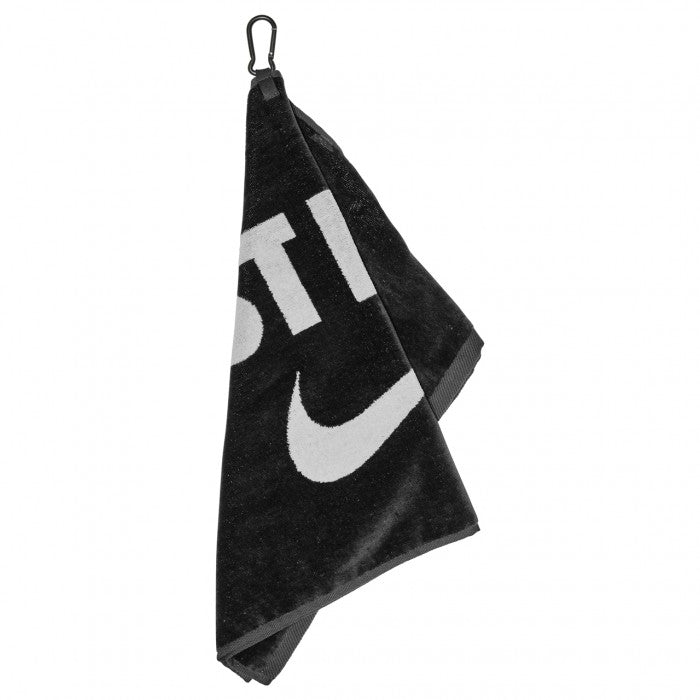 NIKE PERFORMANCE GOLF TOWEL- BLACK
