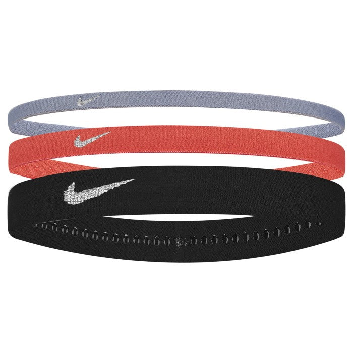 NIKE HEADBAND FLEX CLASSIC MIXED WIDTH 3PK- I.PURPLE