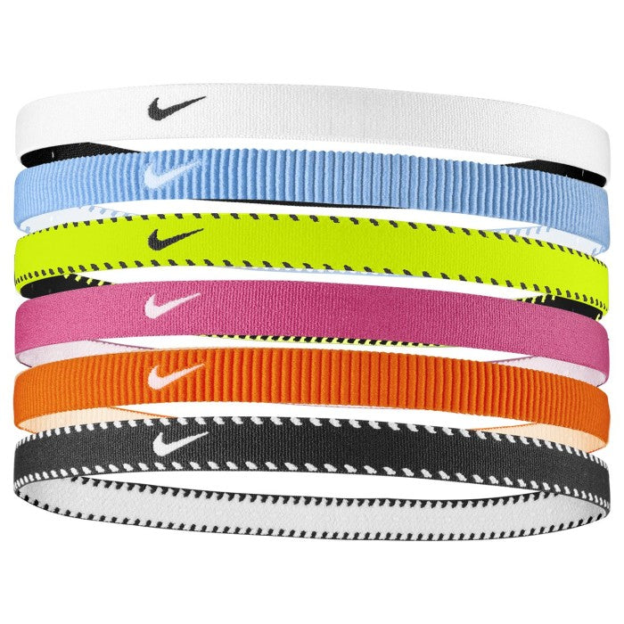 NIKE HEADBAND FLEX CLASSIC 6PK - VOLT