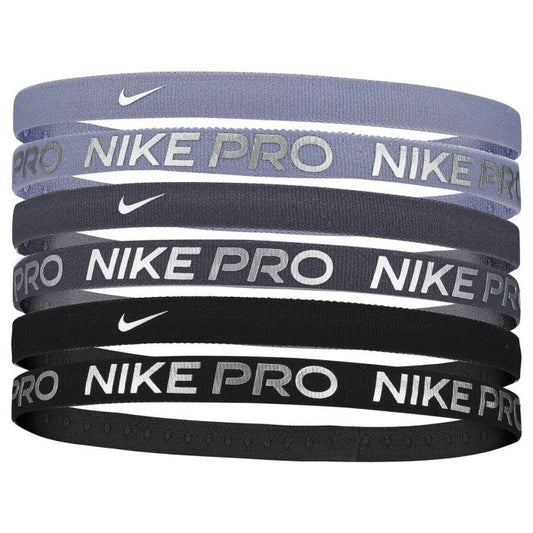 NIKE HEADBAND FLEX CLASSIC 6PK METALLIC-I.PURPLE