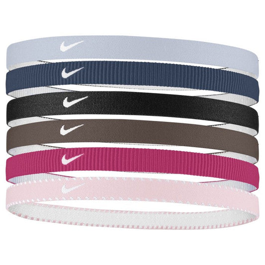 NIKE HEADBAND Y FLEX CLASSIC 6PK- GHOST