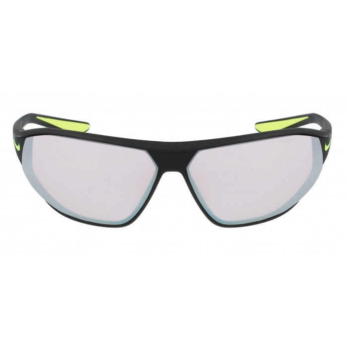 NIKE SUNGLASSES AERO SWIFT BLACK/VOLT/ROAD TINT LENS