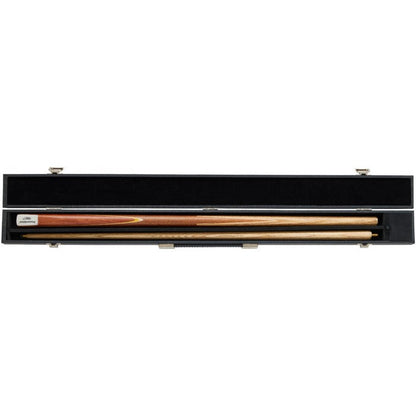 POWERGLIDE SNOOKER CUE TARGET 2 PIECE 10MM + CASE & 2X CHALK