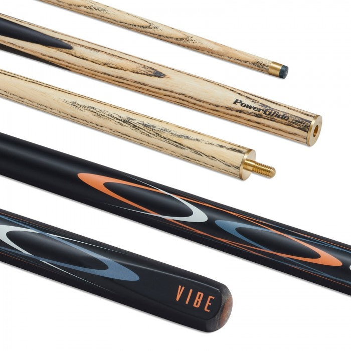 POWERGLIDE SNOOKER CUE VIBE 2 PIECE 10MM