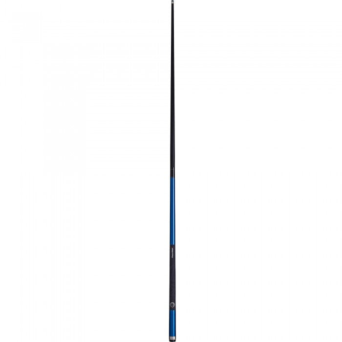 POWERGLIDE CARBON POOL CUE EMANATE BLUE 2 PIECE 10MM