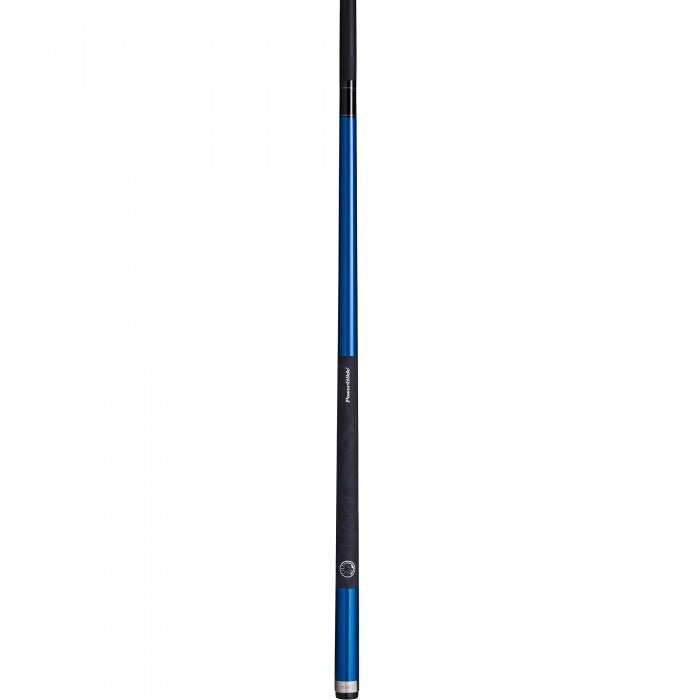 POWERGLIDE CARBON POOL CUE EMANATE BLUE 2 PIECE 10MM