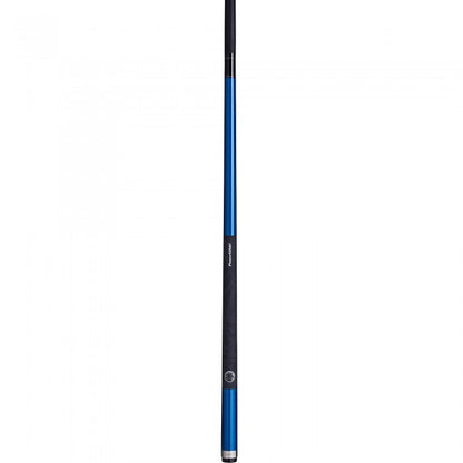 POWERGLIDE CARBON POOL CUE EMANATE BLUE 2 PIECE 10MM