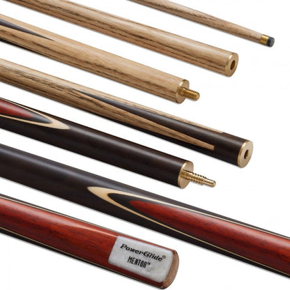 POWERGLIDE POOL CUE ENGLISH MENTOR 55" 3 PIECE 8.5MM
