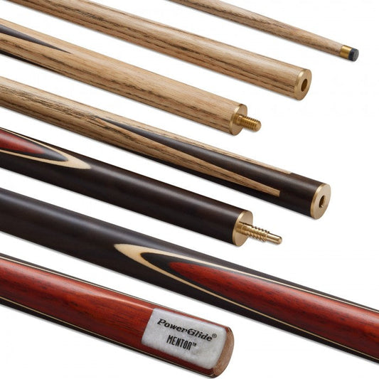 POWERGLIDE POOL CUE ENGLISH MENTOR 55" 3 PIECE 8.5MM