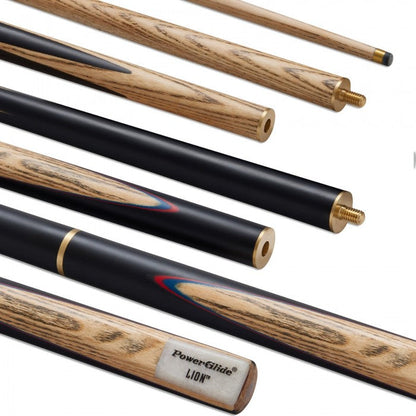 POWERGLIDE POOL CUE ENGLISH LION 3 PIECE 8.5MM