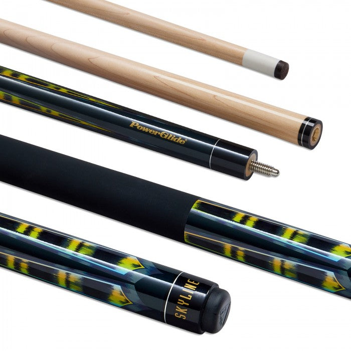 POWERGLIDE POOL CUE SKYLINE 2 PIECE 10MM